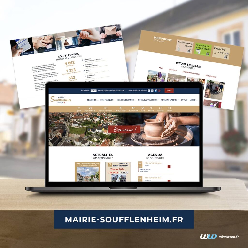 Refonte Site Internet Mairie de Soufflenheim