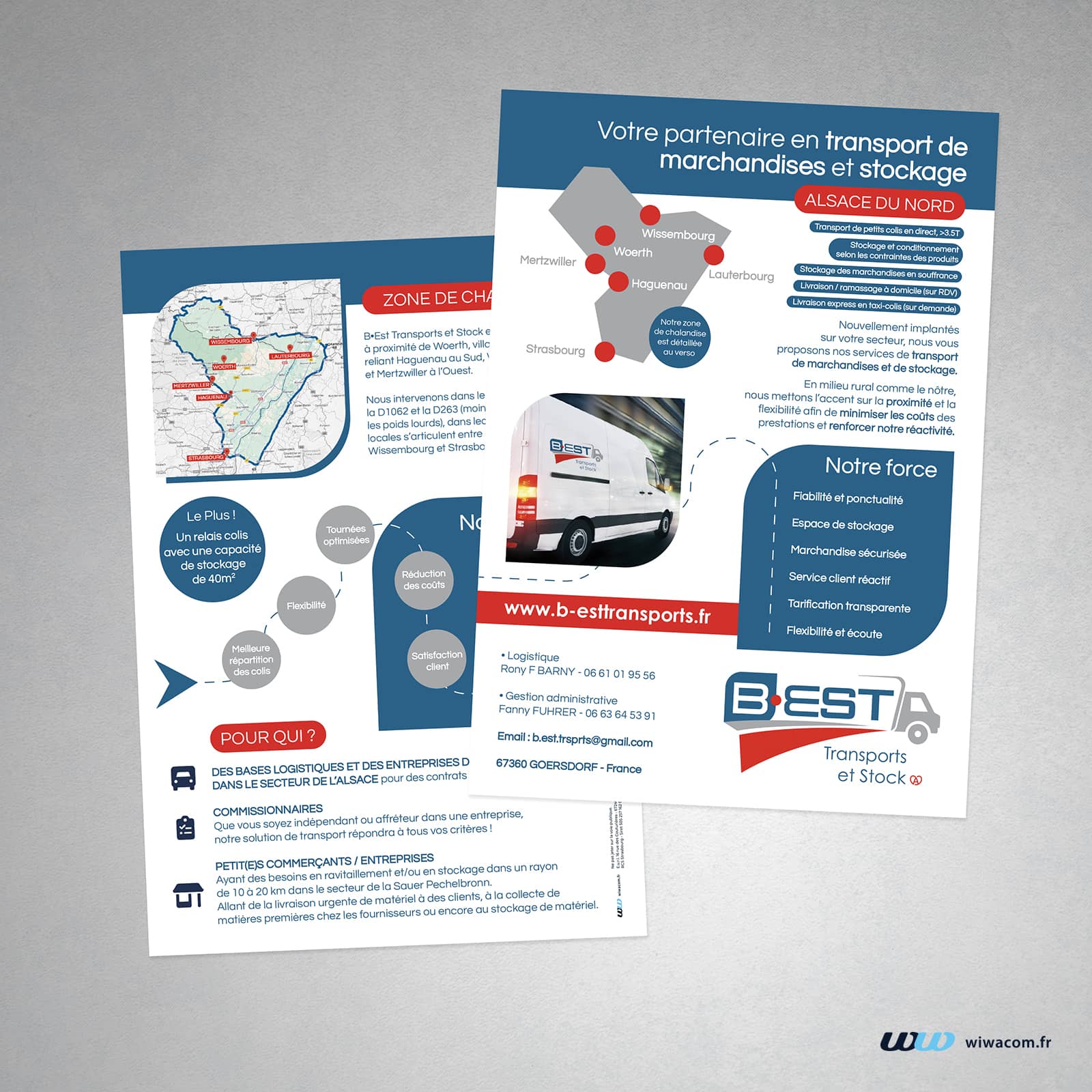 B.Est Transports - Flyers Print